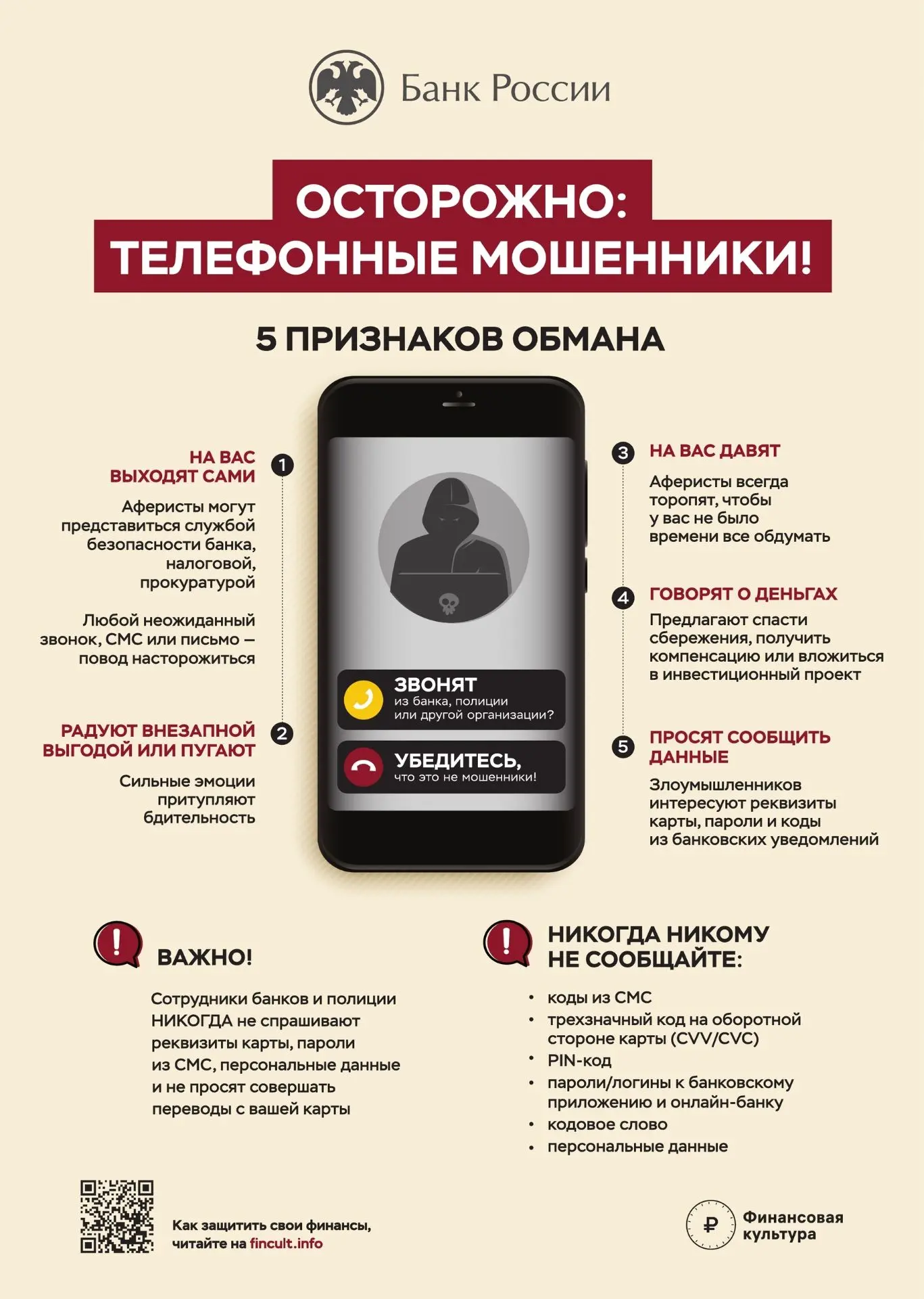 Безопасное лето: Осторожно, мошенники!!!
"Как защититься от телефонных и онлайн мошенников"