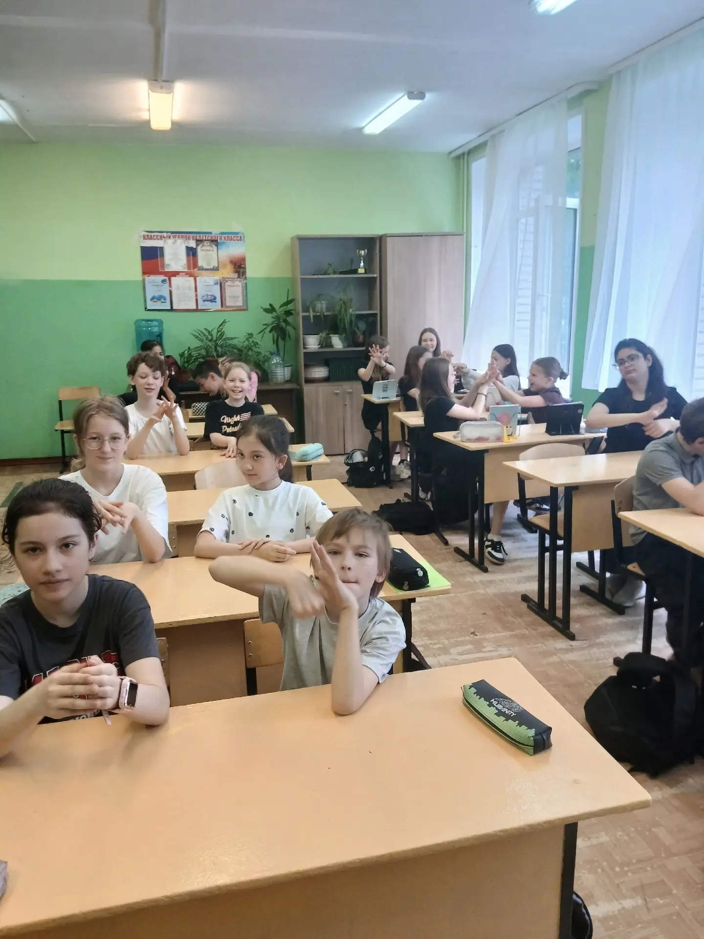 ✨ЧИСТОТА — ЗАЛОГ ЗДОРОВЬЯ!✨ Сегодня с учащимися 5В класса (кл. руководитель Шелгачева Ю.В.) прошла в