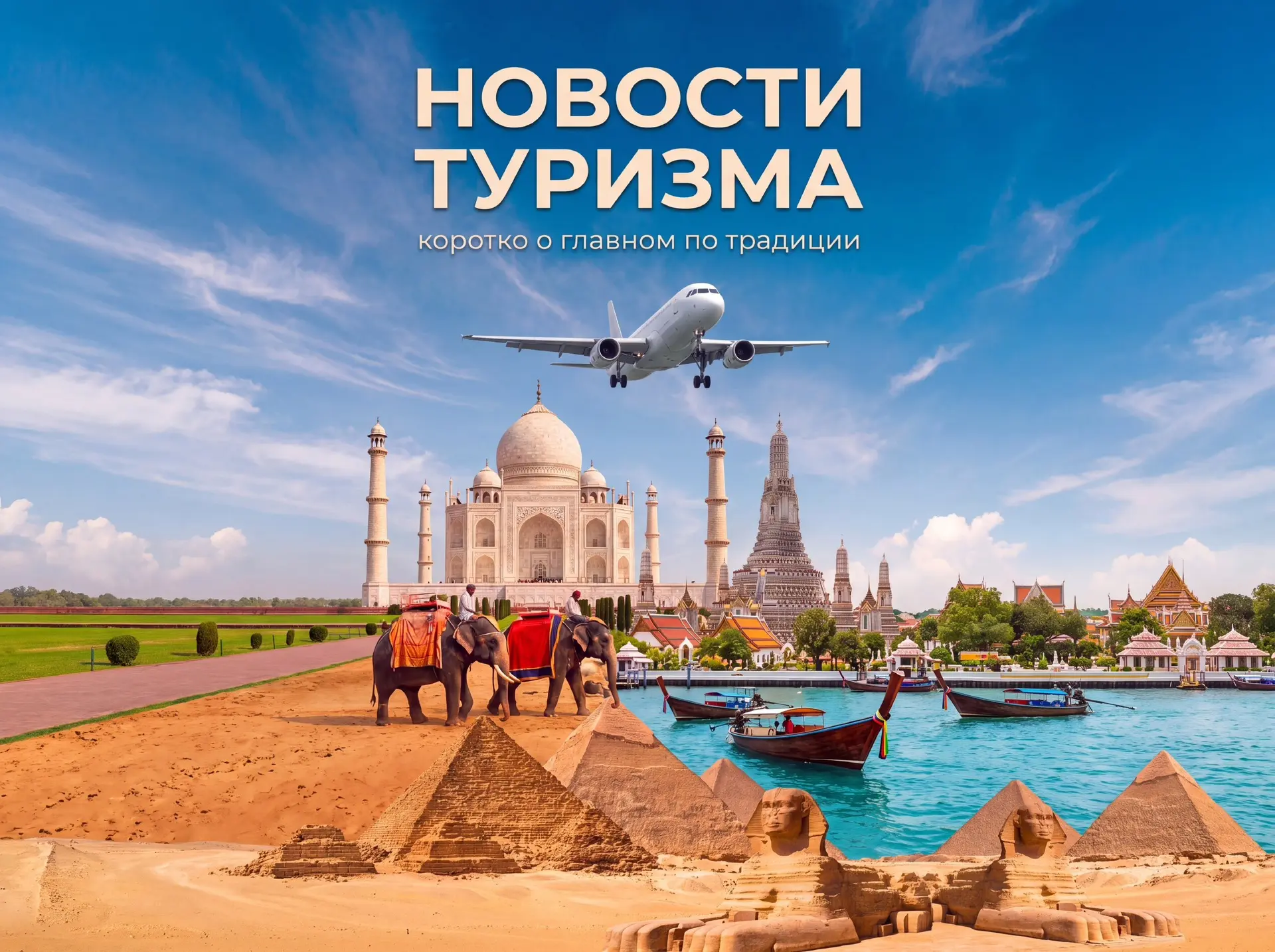 ГЛАВНЫЕ НОВОСТИ ТУРИЗМА ✈️