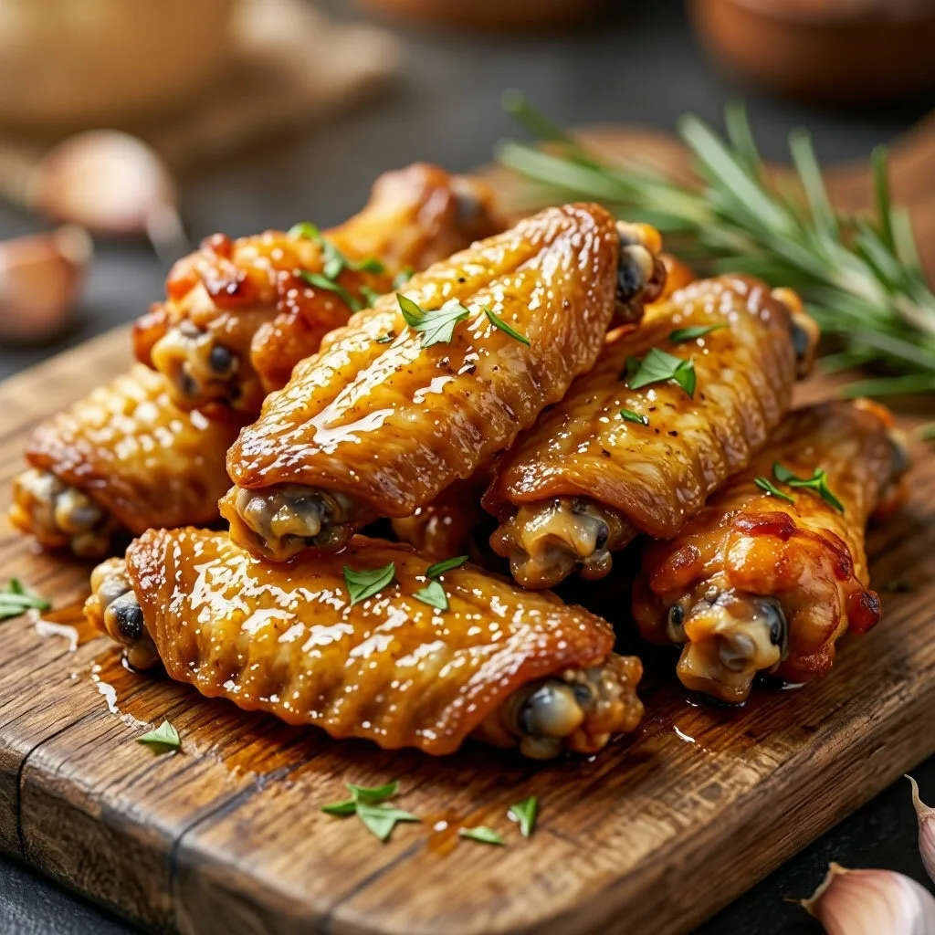 Куриные крылышки в духовке: Ароматное наслаждение