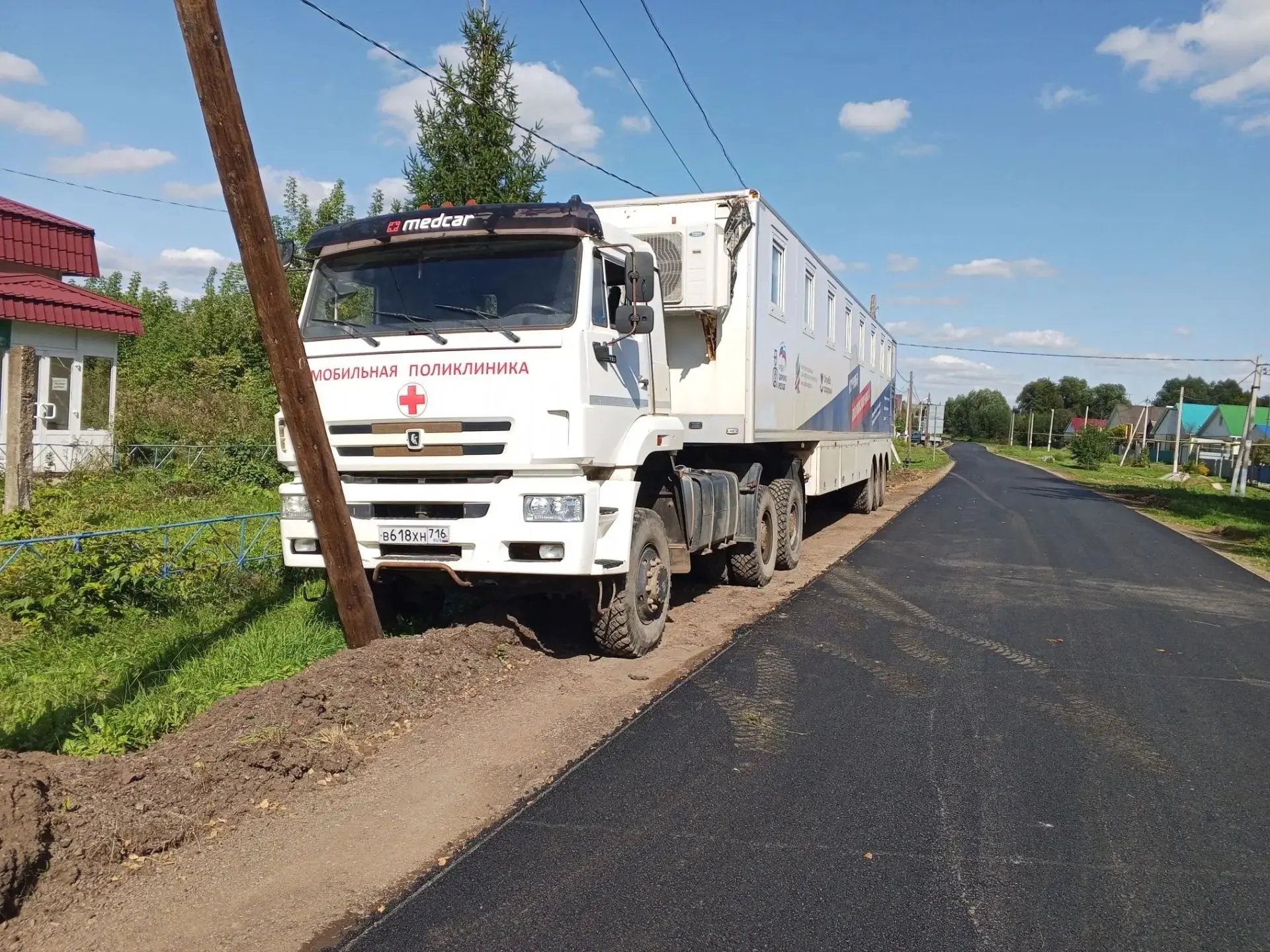 На этой неделе мобильная поликлиника АРМБ продолжает работу в Бугульминском районе
