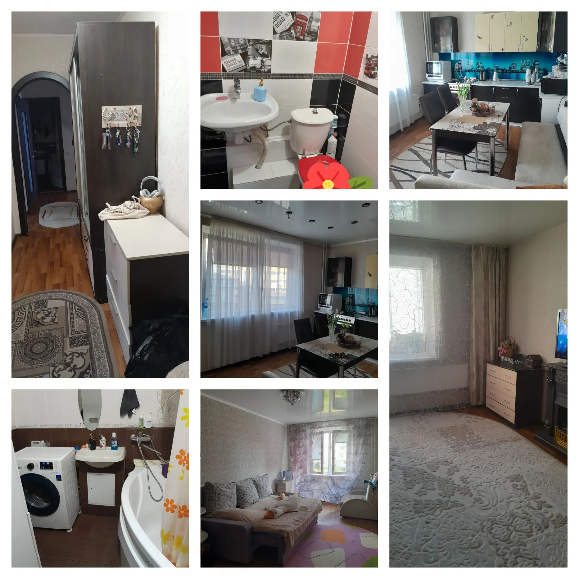 Продаётся 2х комнатная квартира район северо-запад, 65кв, цена 6550