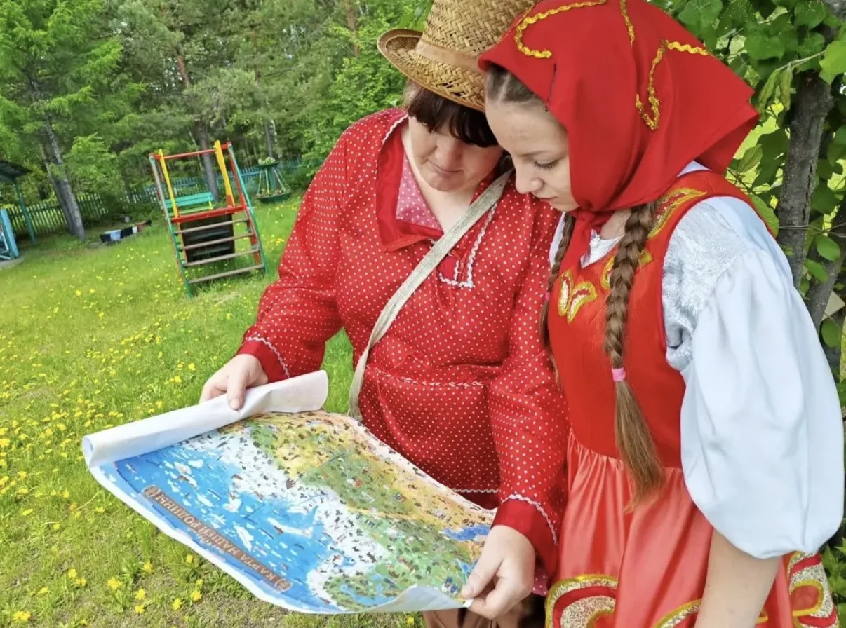 💥 👦👧 Дорогие девчонки и мальчишки! В преддверии празднования Дня России мы провели игровую програ