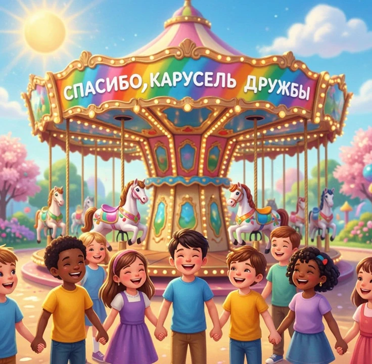 🎡 НАША «КАРУСЕЛЬ ДРУЖБЫ» ОСТАНОВИЛАСЬ… НО ТОЛЬКО ДО СЛЕДУЮЩЕГО ЛЕТА!