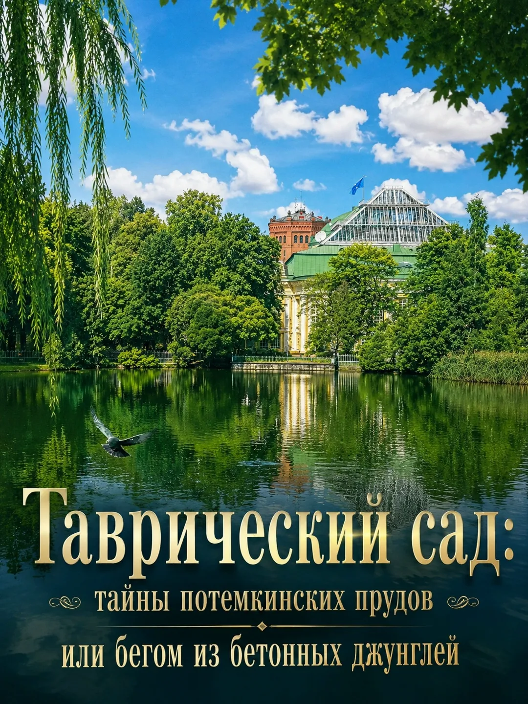 💠«Таврический сад: тайны потемкинских прудов или бегом из бетонных джунглей» - бесплатная экскурсия