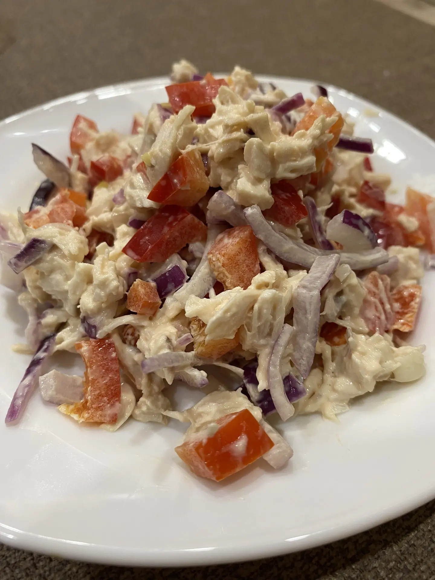 Салат с куриной грудкой
