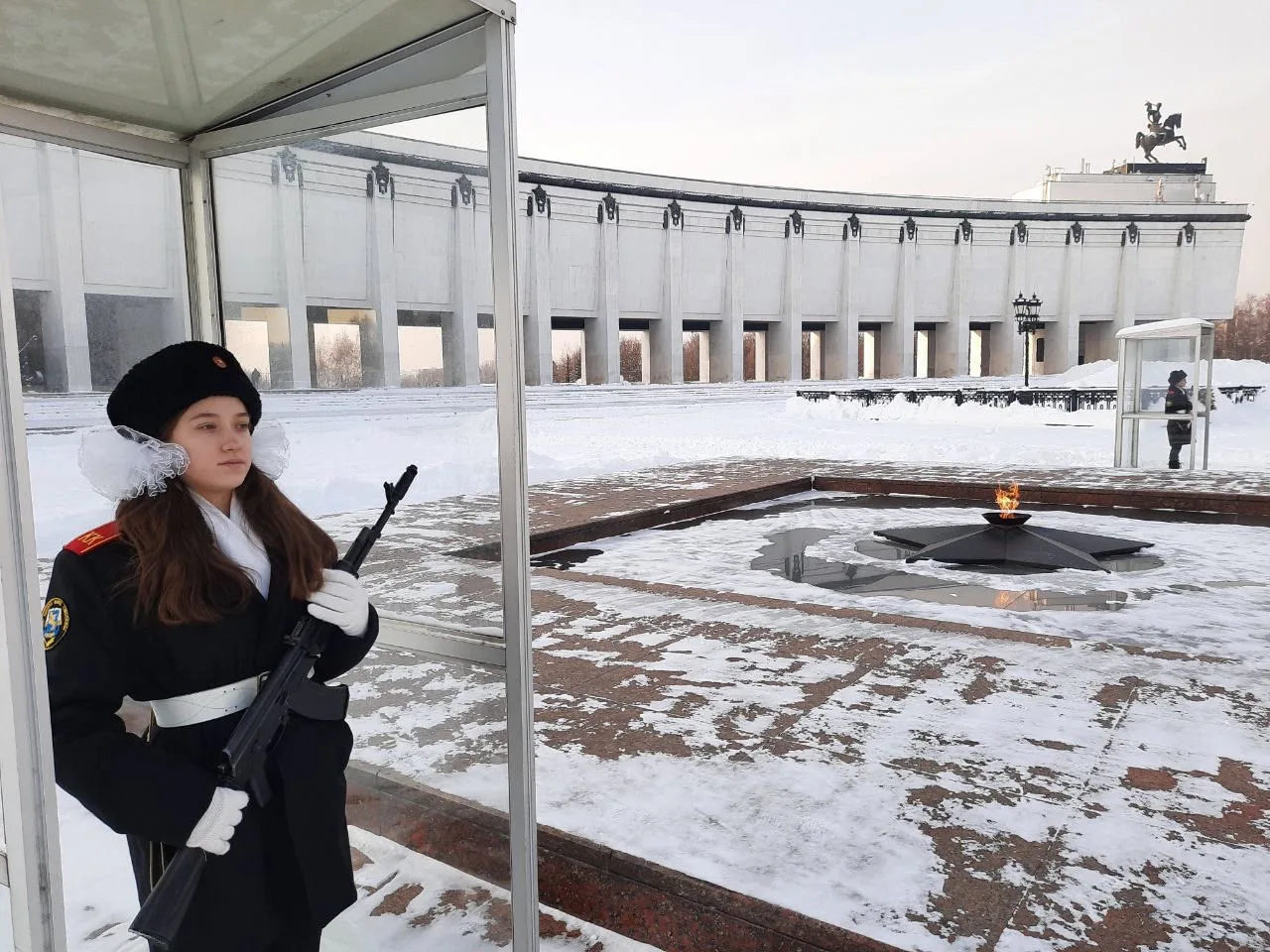 Вахта Памяти   ✨ В эту субботу кадеты 8К класса нашей школы несли службу в составе почетного караула