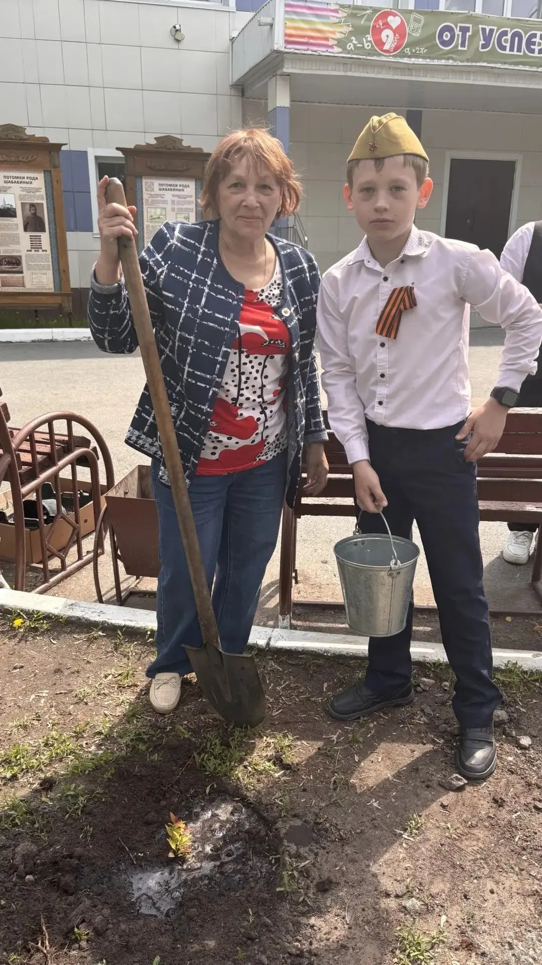 Погружение в историю и живая память  23 мая мы стали участниками трогательного события. На территори