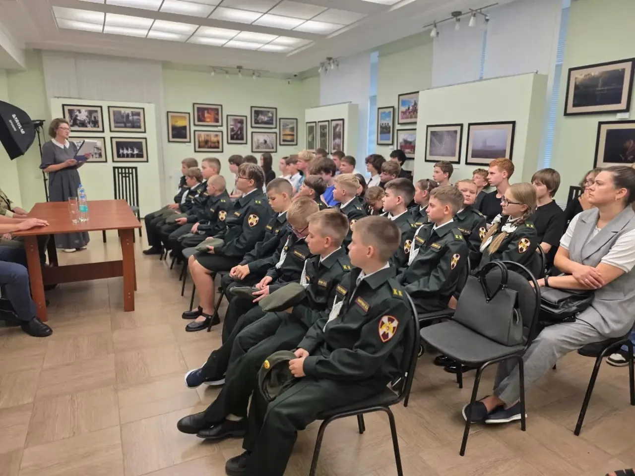Ученики 5 «К» класса вместе с классным руководителем посетили важное мероприятие, приур...