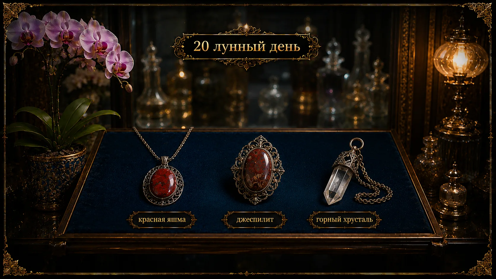 20-й лунный день — день духовного роста, уверенности и важных решений. Его символ — орё...