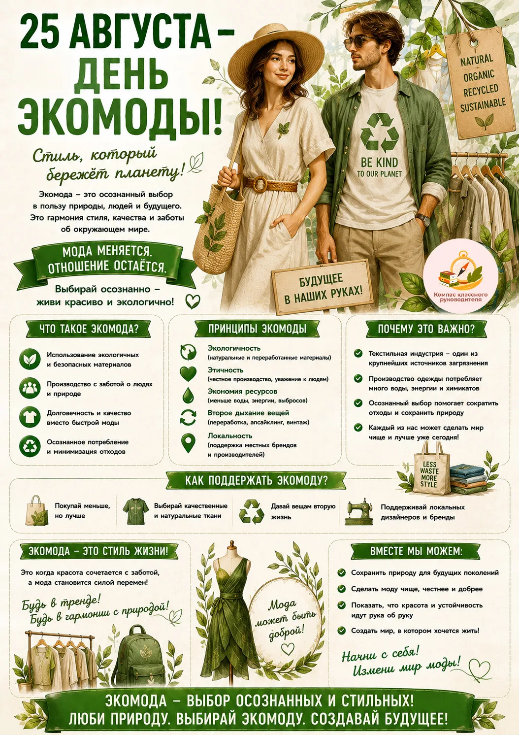 25 августа — День Экомоды🌱