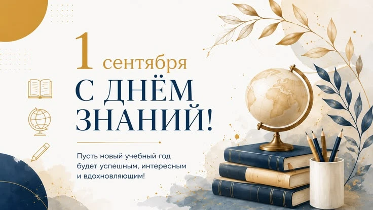 🎉Дорогие учащиеся, поздравляем вас с Днём знаний!