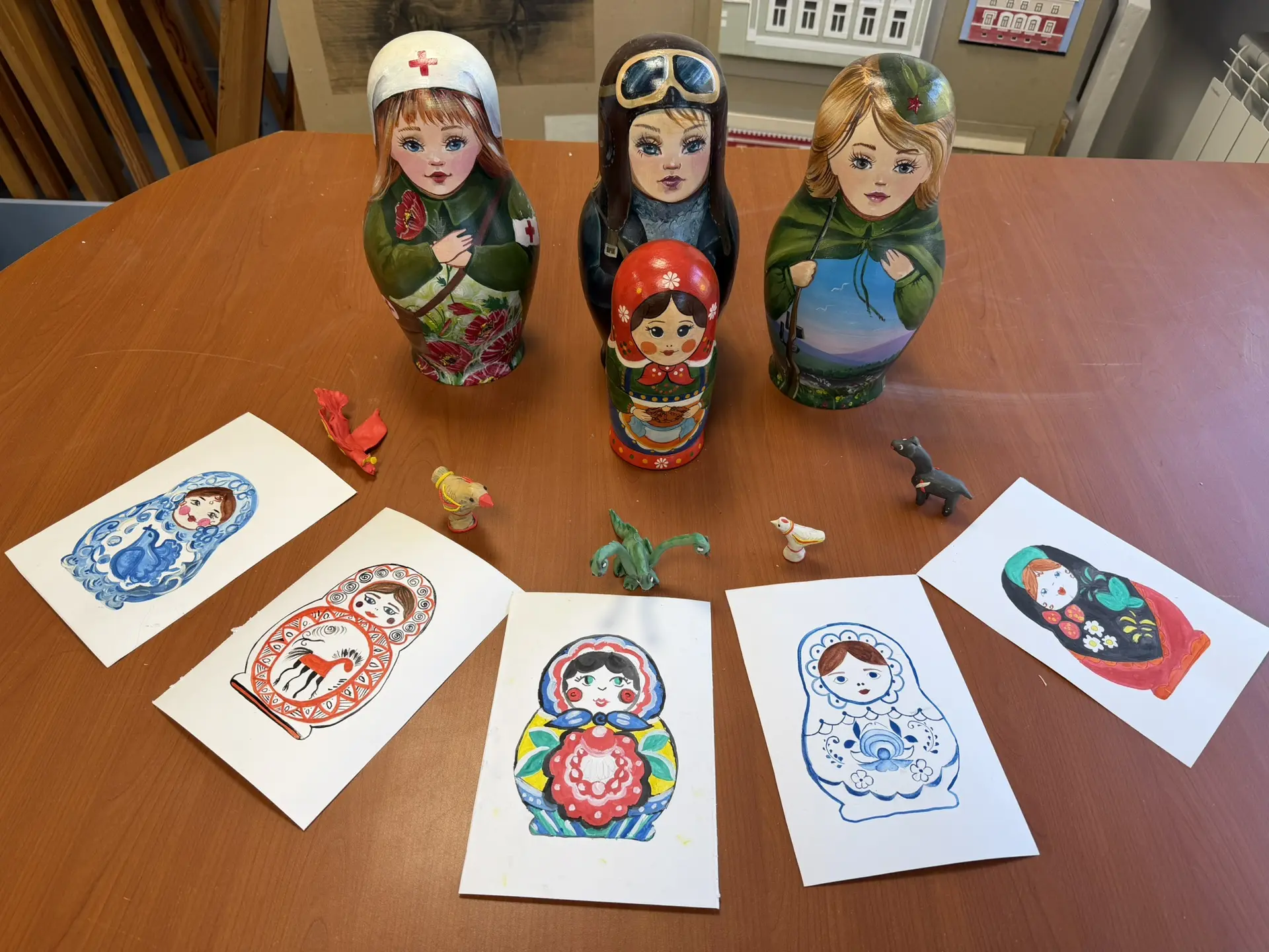 🎉 Матрёшка — больше, чем сувенир: символ единства и многообразия! 🎉