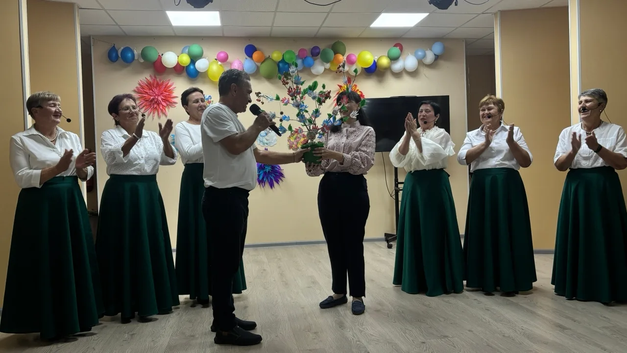 Сегодня Портовской СК принял участие в творческой эстафете «От села к селу», передав ве...