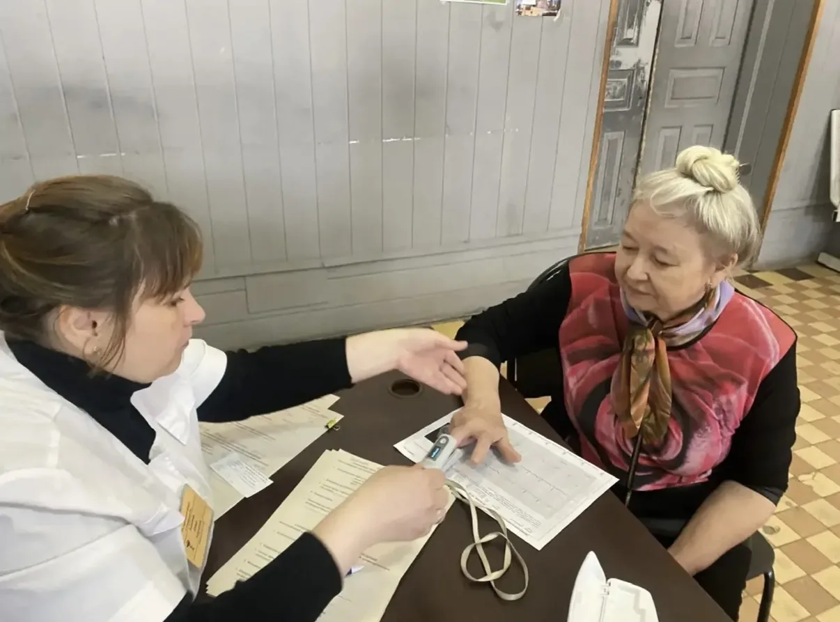 На территории Саратовской области продолжила свою работу «Электричка здоровья»  Сегодня прошла очере