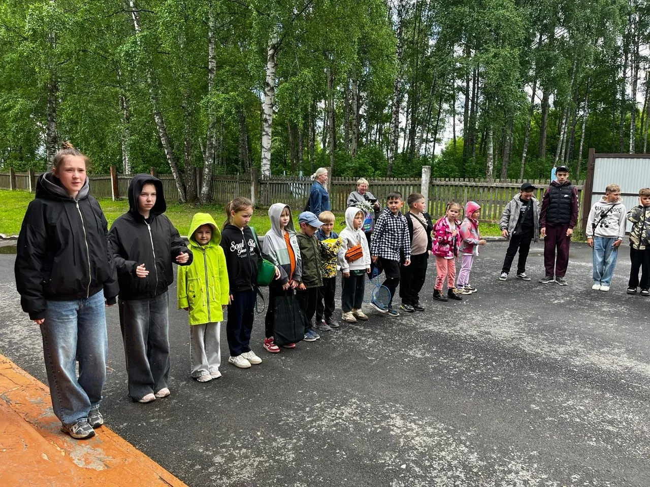 Ура, каникулы!  Первый день в лагере!