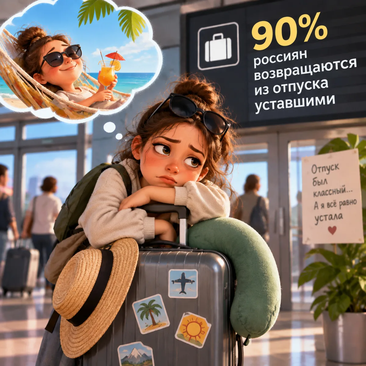 Отпуск прошел, а усталость осталась?