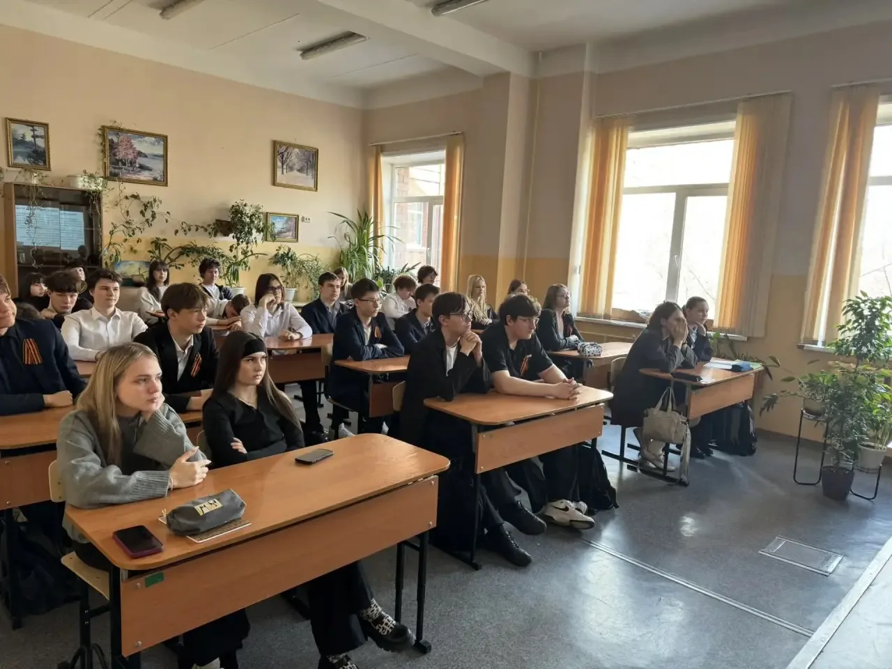 ✨Сегодня для ребят 10А в преддверии 9 мая в рамках проведения Декады Памяти состоялась ...