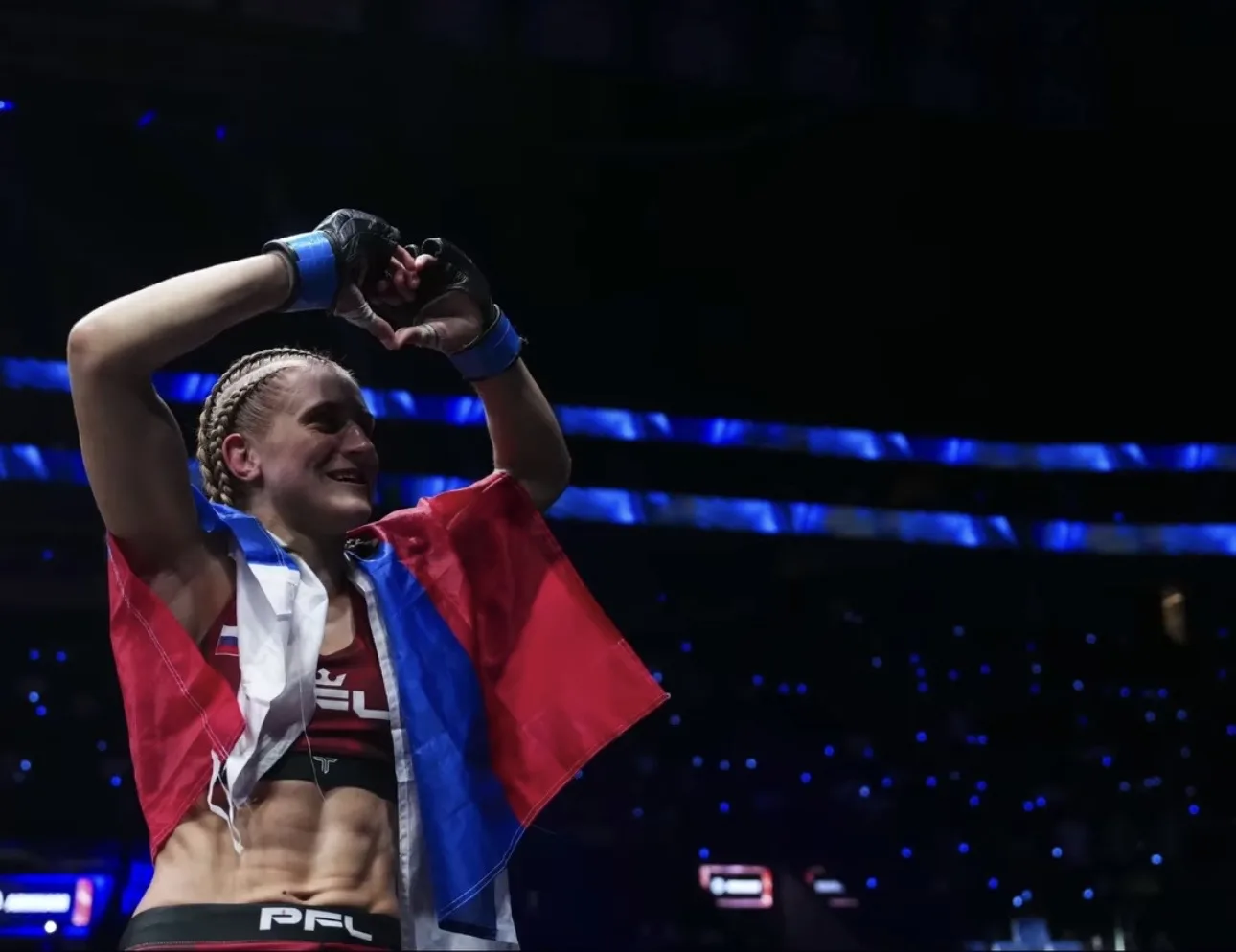 Татьяна Постарнакова после победы на PFL 🔥