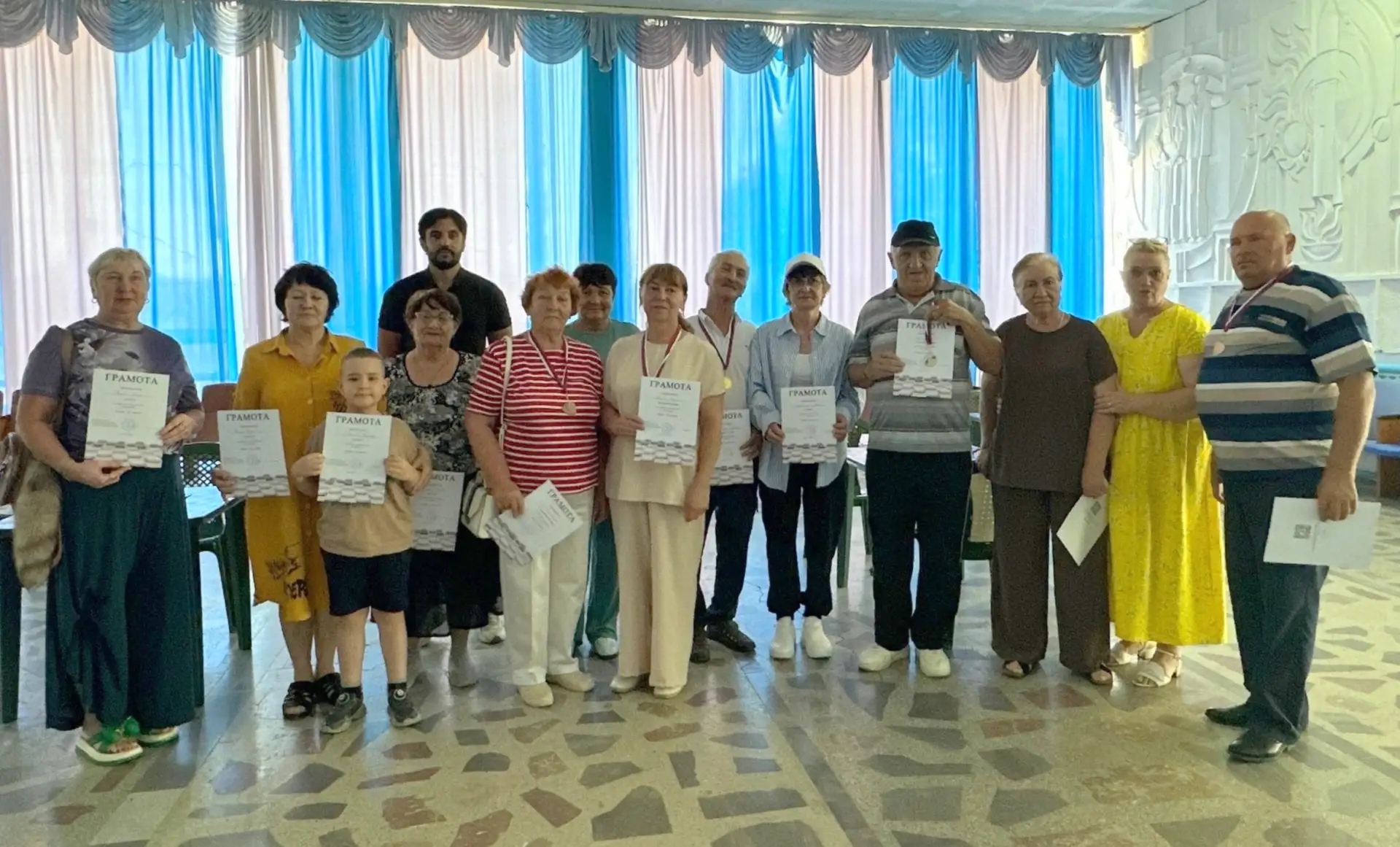 ♟️ Районные соревнования по шашкам определили сильнейших среди старшего поколения