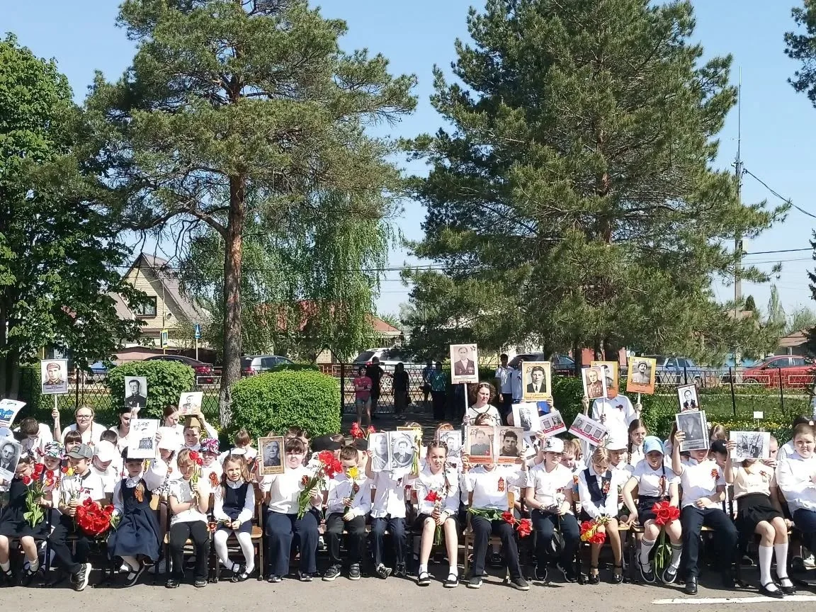 🕊 В преддверии празднования 81-й  годовщины Победы в Великой отечественной войне в филиале МАОУ "Тат