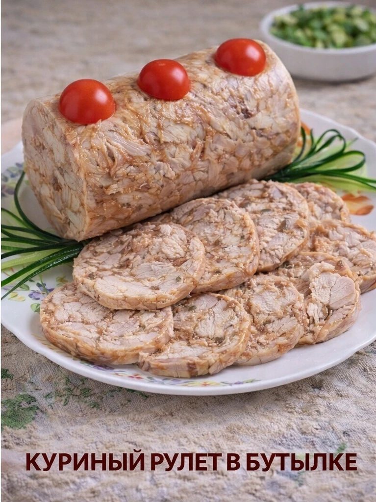 РАСКАЗЫВАЮ, КАК Я ДЕЛАЮ САМЫЙ СОЧНЫЙ И ФОРМЕННЫЙ КУРИНЫЙ РУЛЕТ БЕЗ ФОРМЫ! 🍗🏺 Иногда самые гениальные