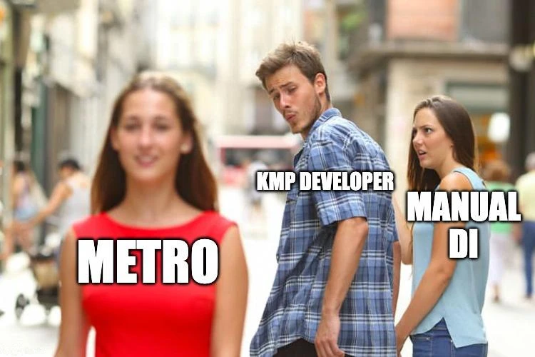 🚇 Metro DI на KMP-мобилке
