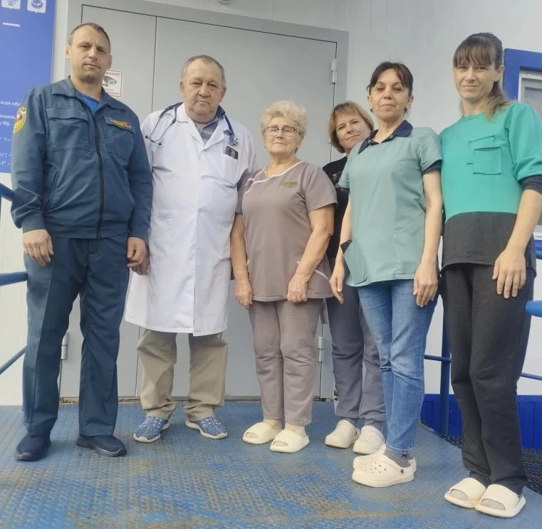 👩‍⚕️ 👨‍🚒 В фельдшерско-акушерском пункте с. Демарино прошла плановая тренировочная э...