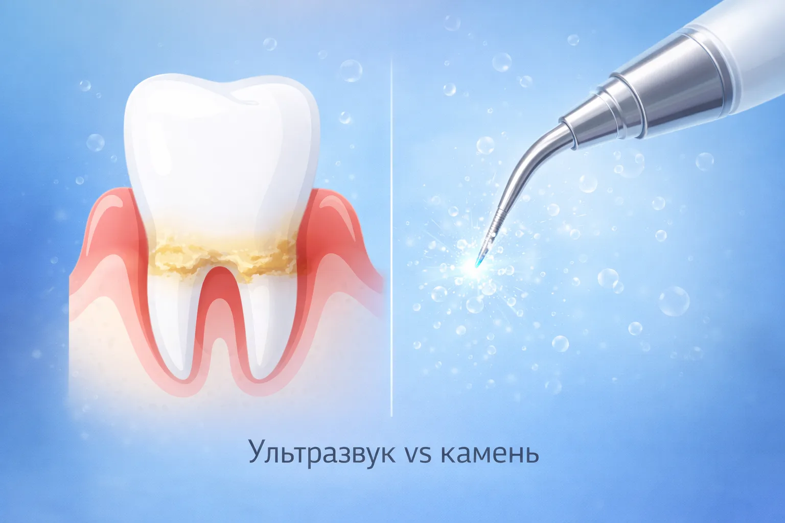 Зубной камень. Часть 3: профессиональная чистка — сколько, зачем и почему раз в полгода.  Ультразвук