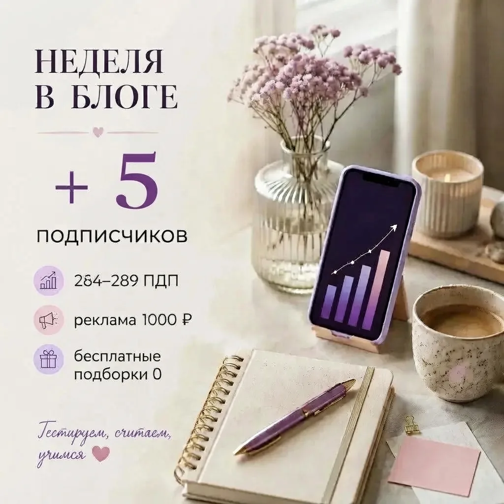 📊 Итоги недели в блоге
