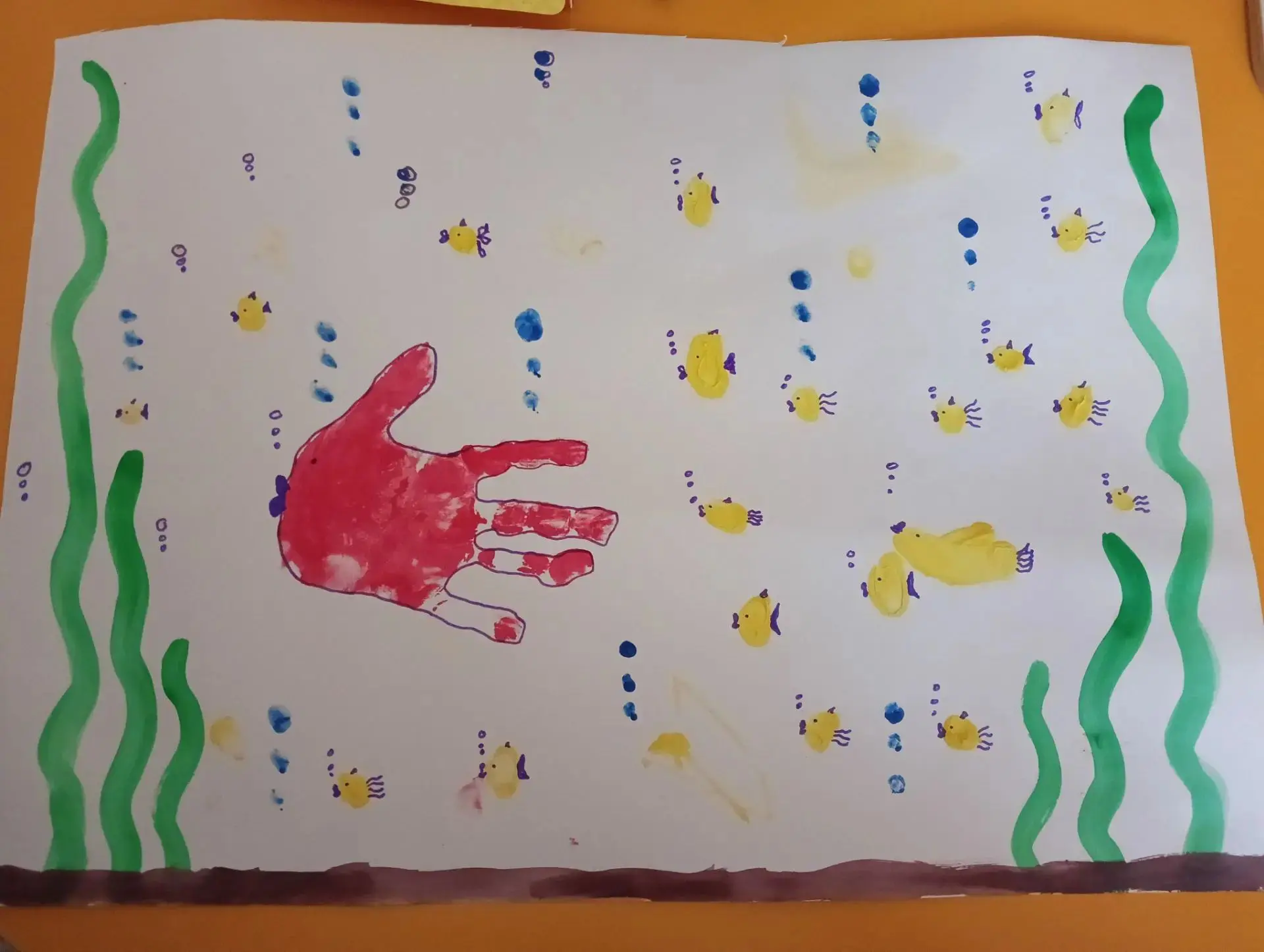 Маленькие художники в «Капельке» 🎨