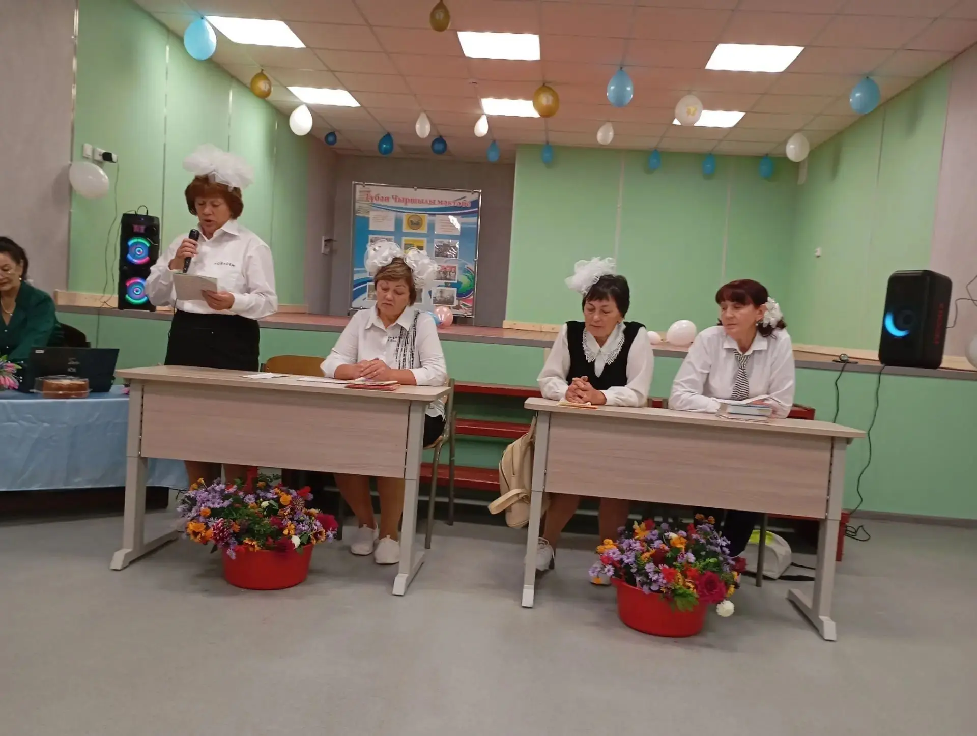 Түбән Чыршылы мәктәбе һөнәри бәйрәмне күңелле итеп уздырган