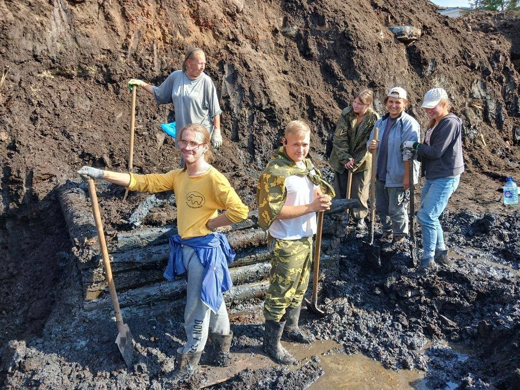 Археологи Удмурского госуниверситета в ходе раскопок нашли туалет