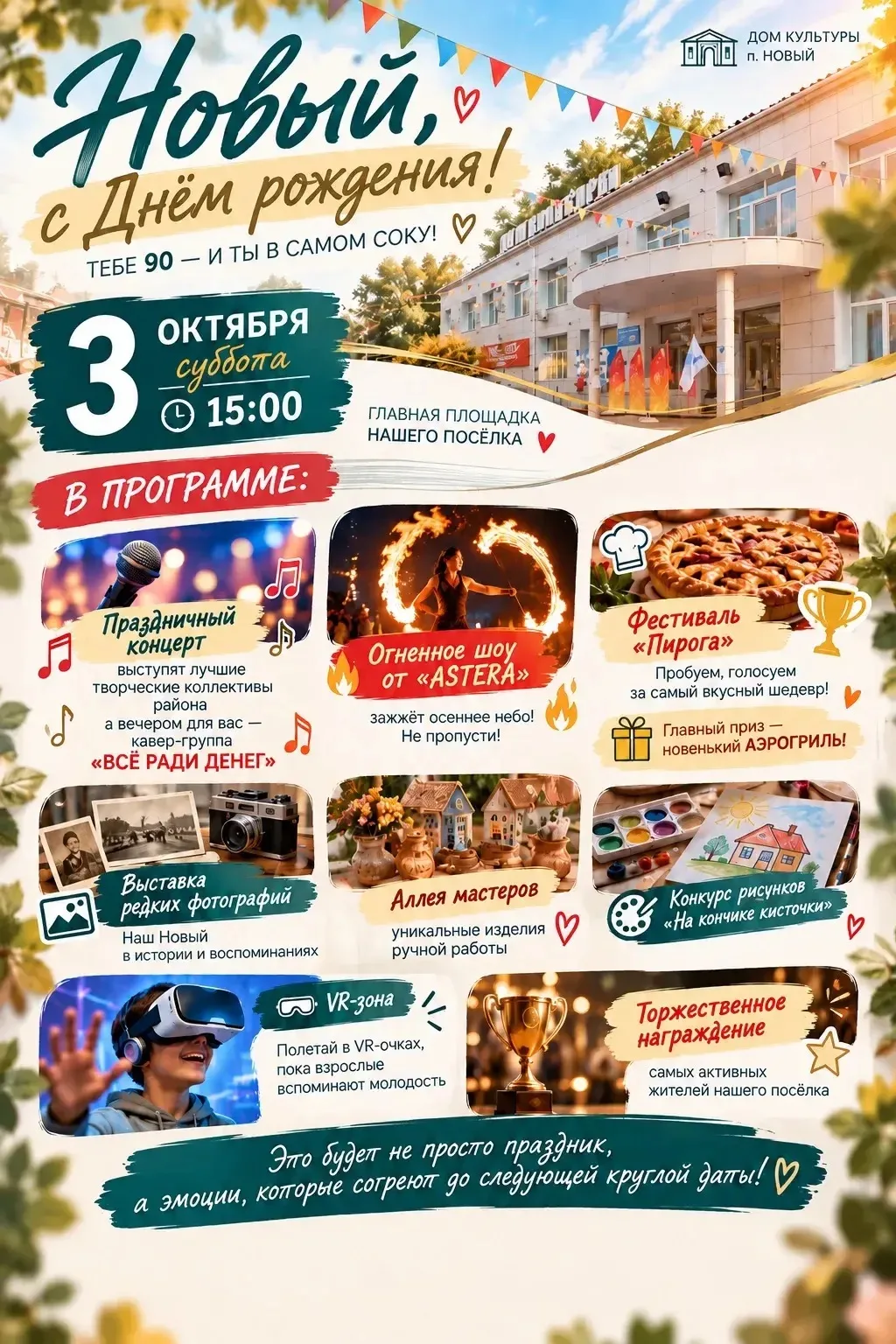 Дом Культуры п. Новый