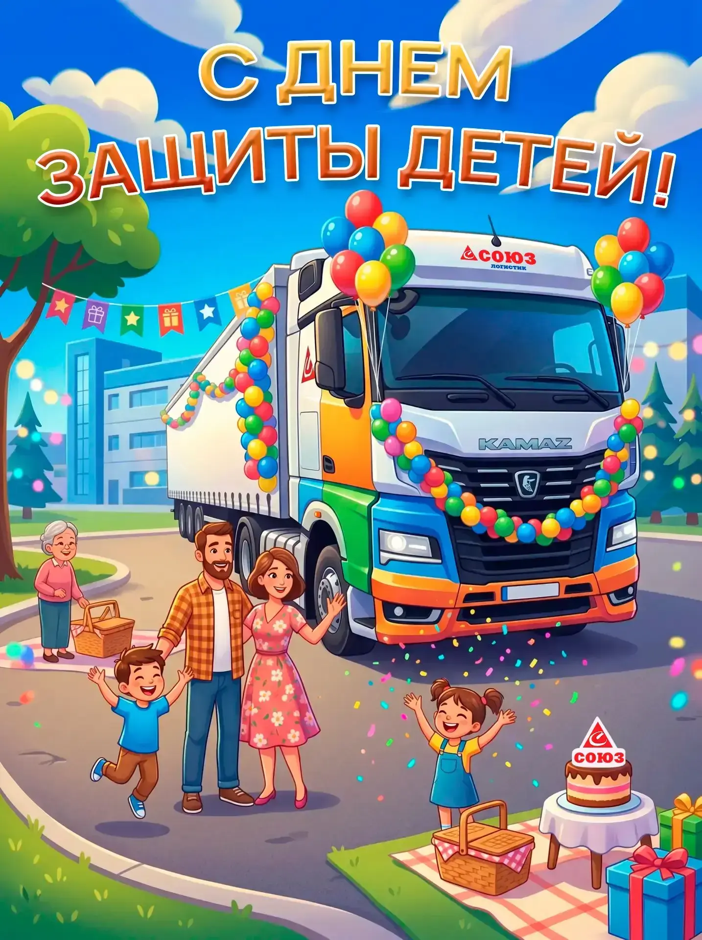 🎈 С Днём защиты детей!