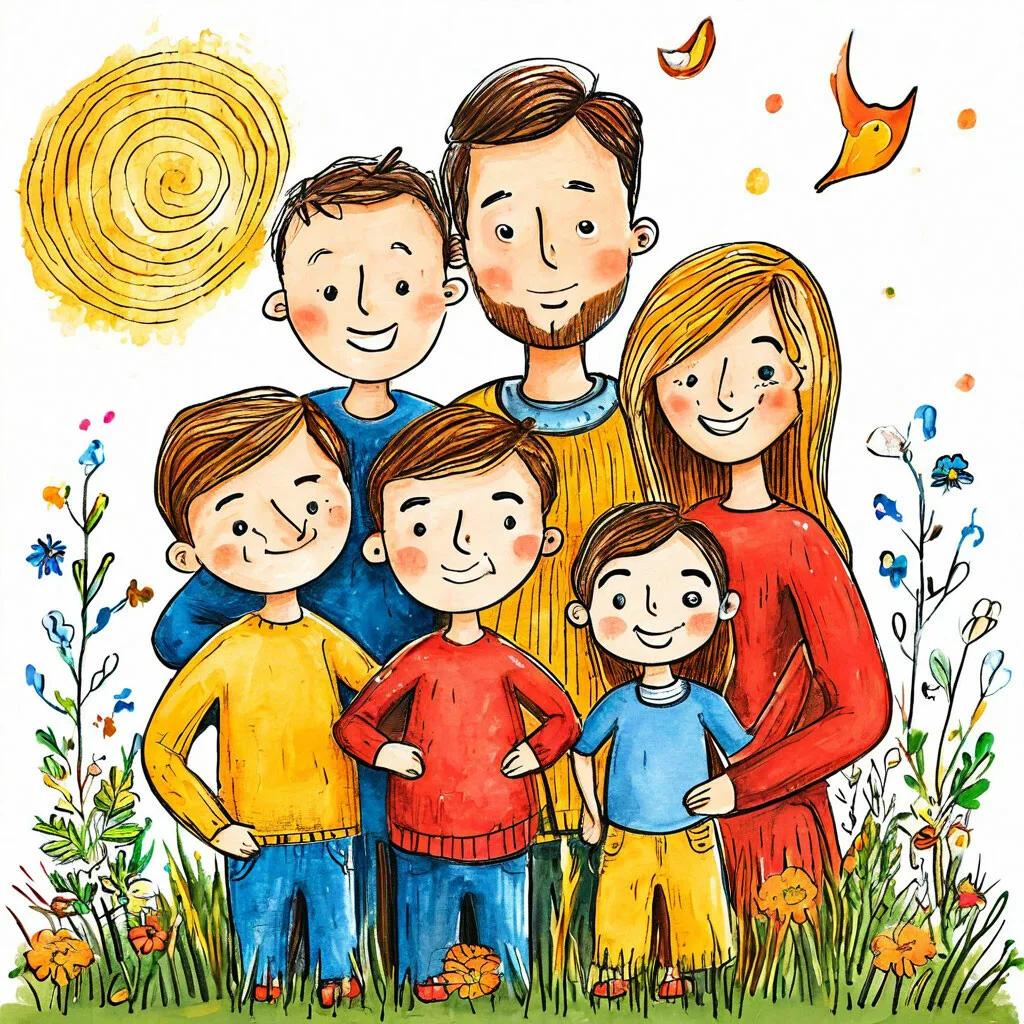 ❤️ С Днём многодетной семьи!