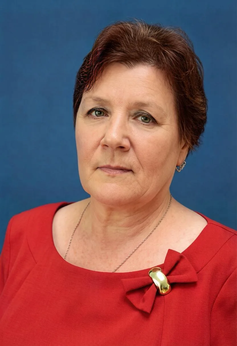 Учительница первая,