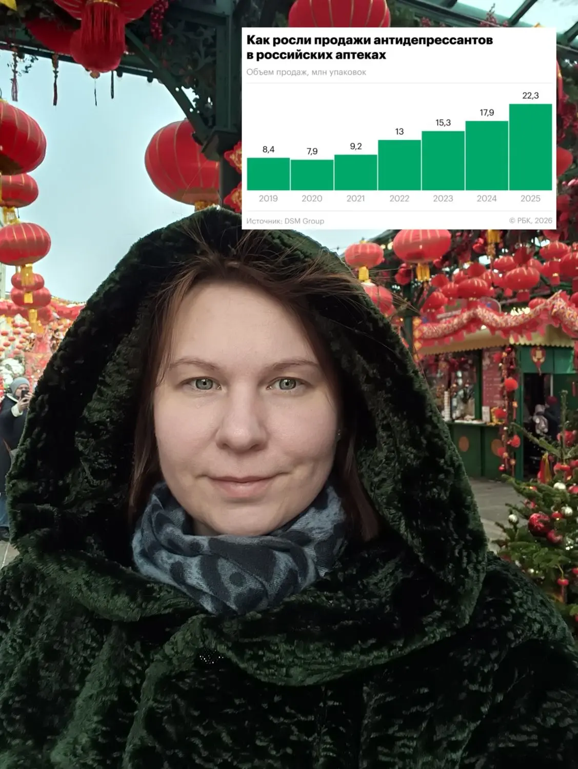 Продажи антидeпрeссантов выросли в 4 раза за 7 лет - эта мысль не даёт мне покоя даже в отпуске 

Пр