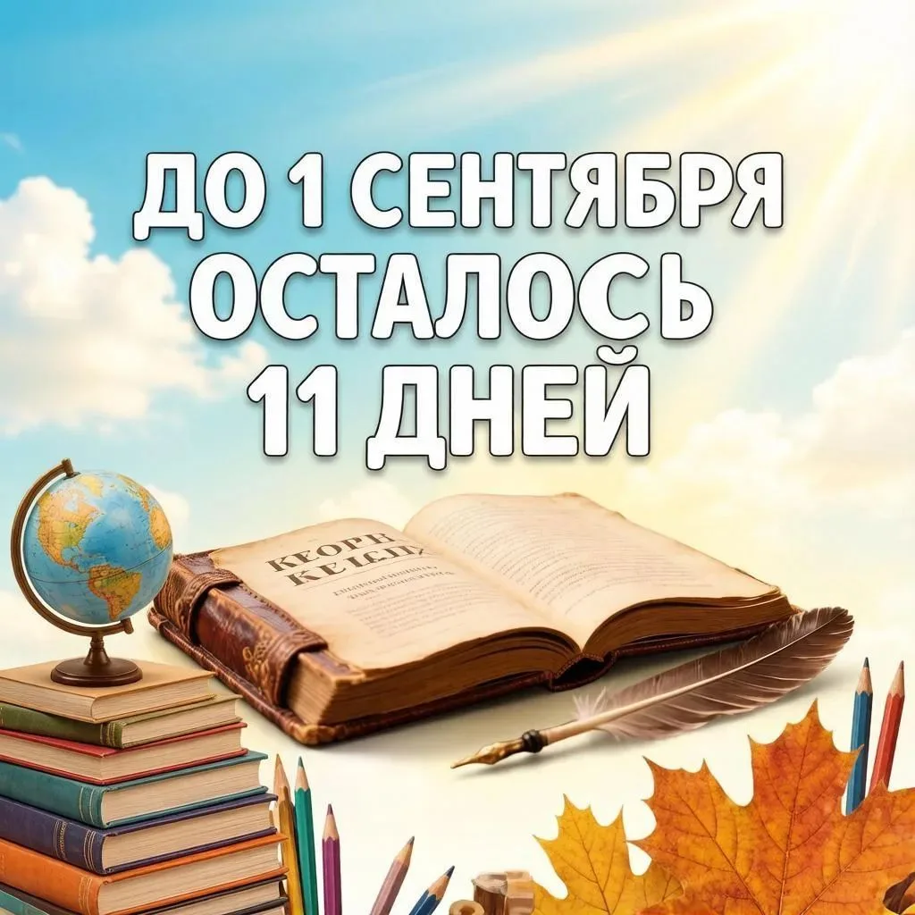 11 дней до 1 сентября: чек-лист летних приключений!