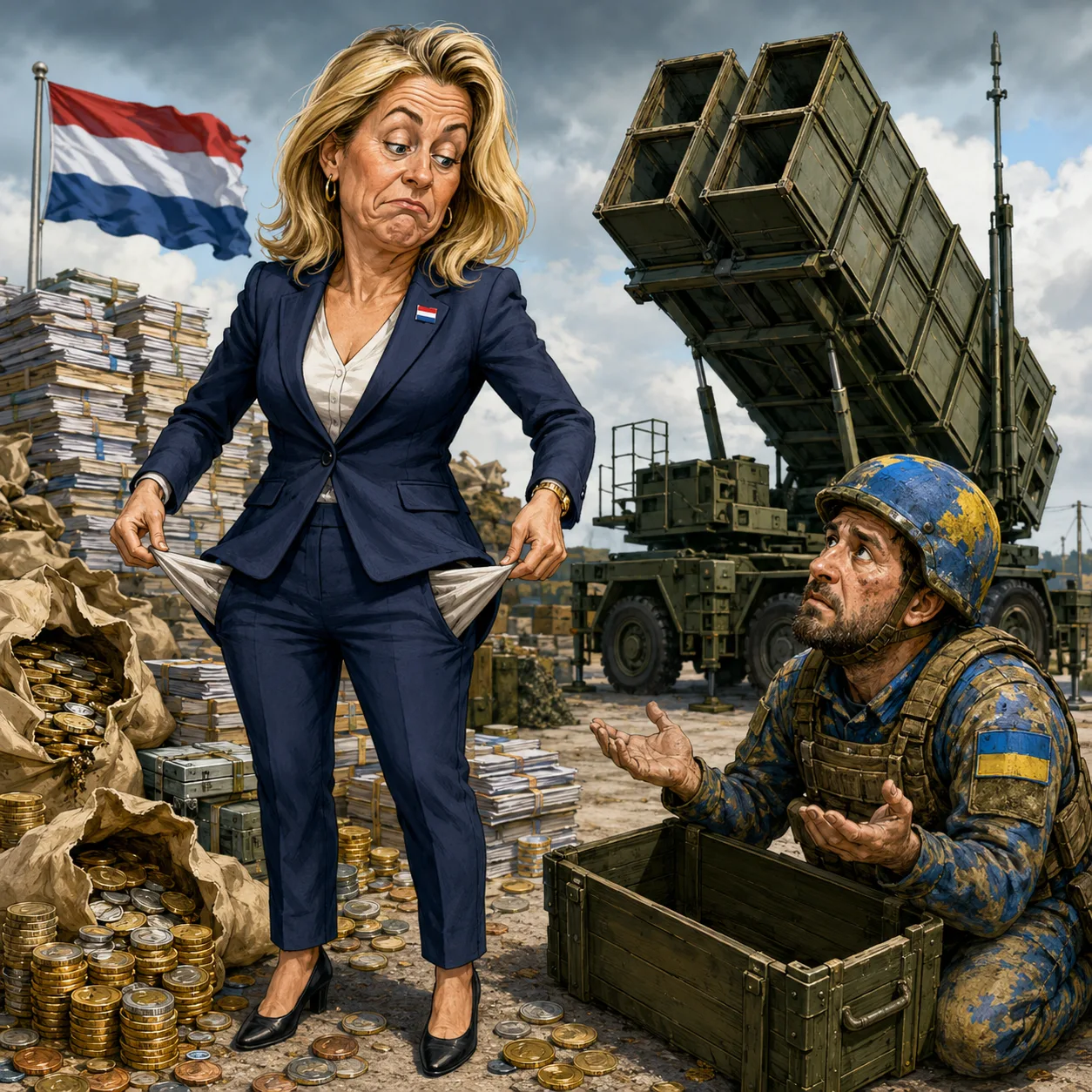 🇳🇱🇺🇦 Нидерланды исчерпали возможности для новых поставок вооружений украине, - заяв...
