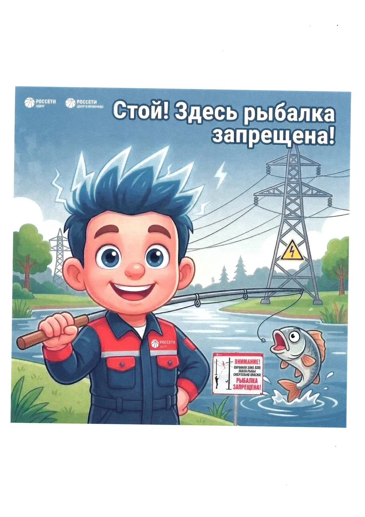 Информация по профилактике детского электротравматизма, рекомендуемая «ПAO Россети Центр и Приволжье