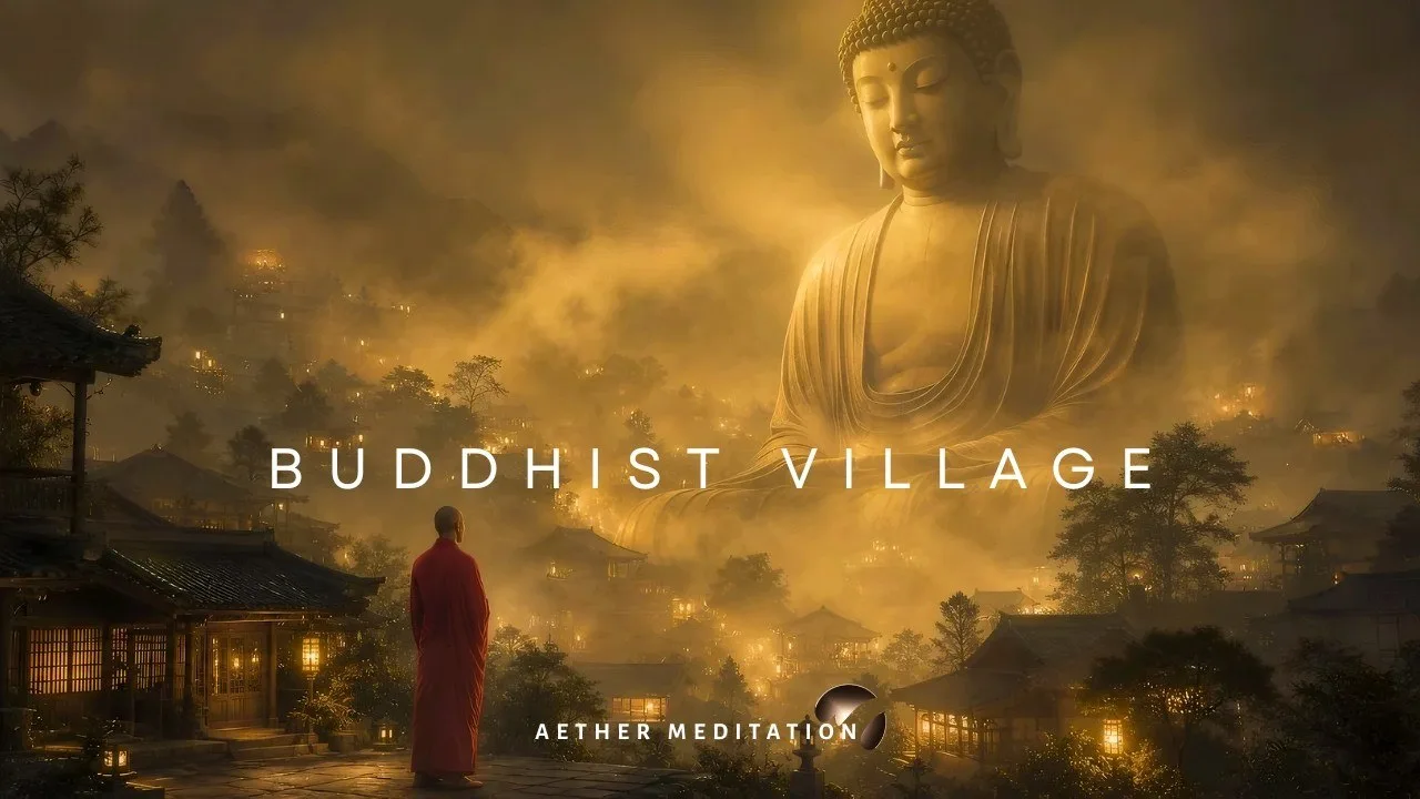 117 #meditation​ #calm​ #healingether​ #buddhistvillage​
