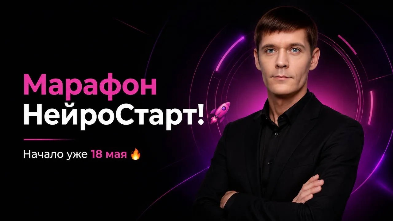 За 4 дня — упаковка, профиль и первые шаги к клиентам. 

18 мая стартует марафон НейроСтарт — 4 дня,