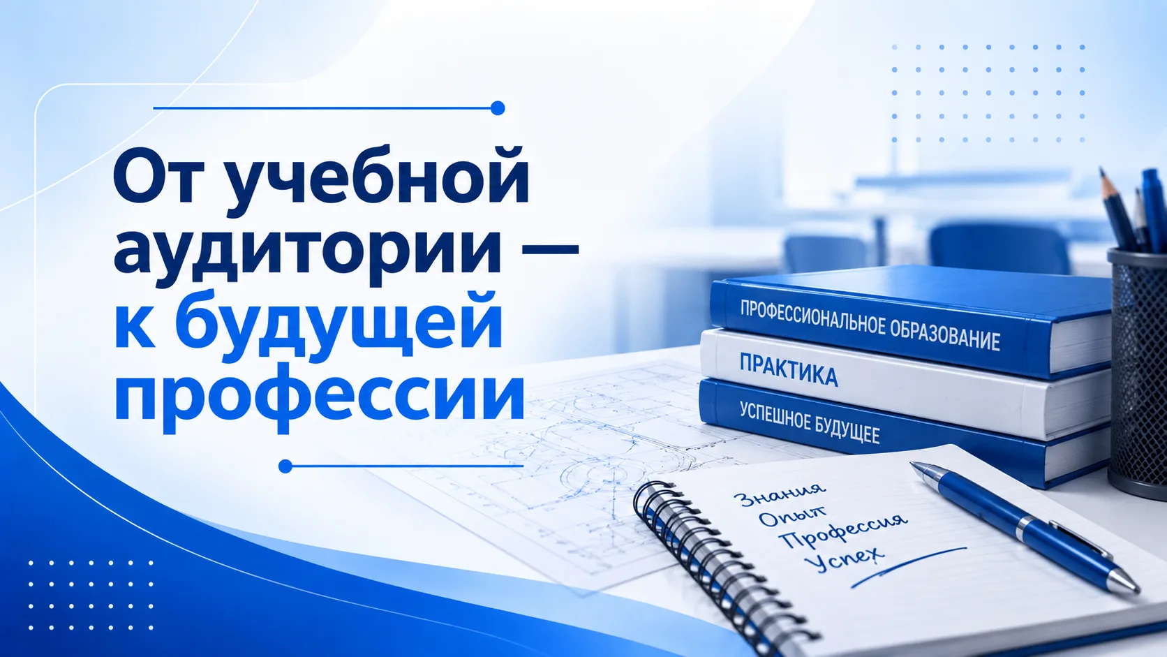 🛠 От учебной аудитории — к будущей профессии