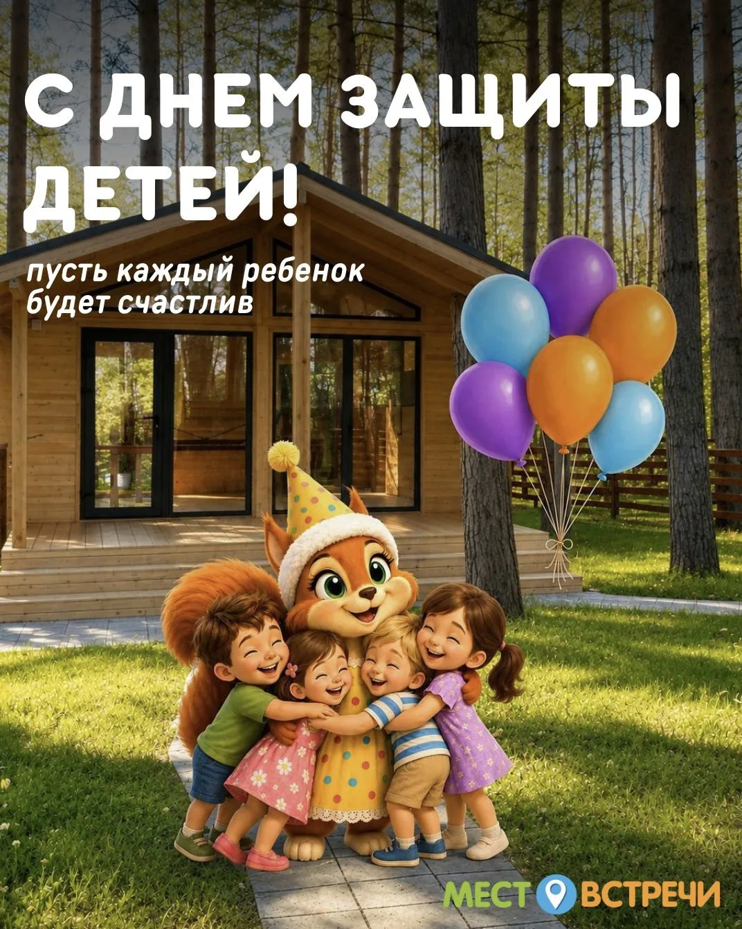 С Днем защиты детей!