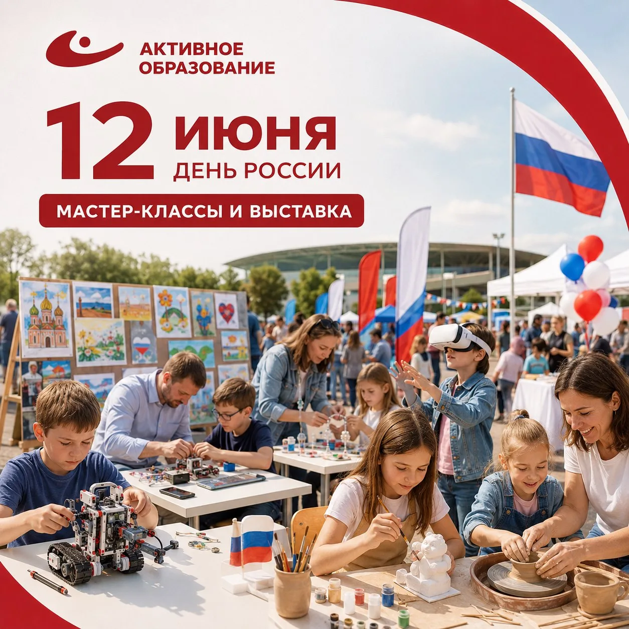 🇷🇺 12 июня — День России вместе с «Активным Образованием»!

Учебный центр «Активное Образование» п