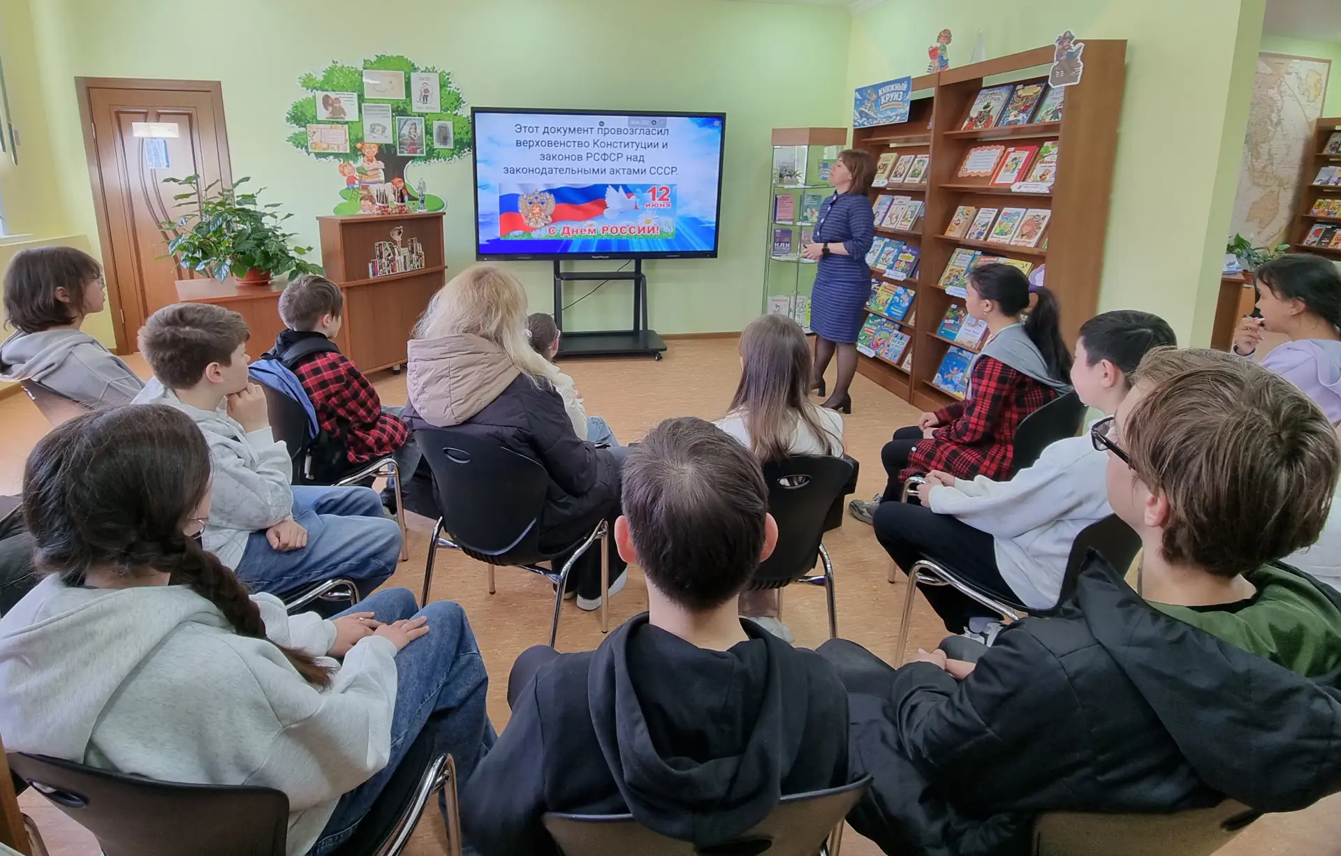 🇷🇺 Для ребят оздоровительного лагеря «Радуга» Центра образования г. Певек в Отделе по обслуживанию