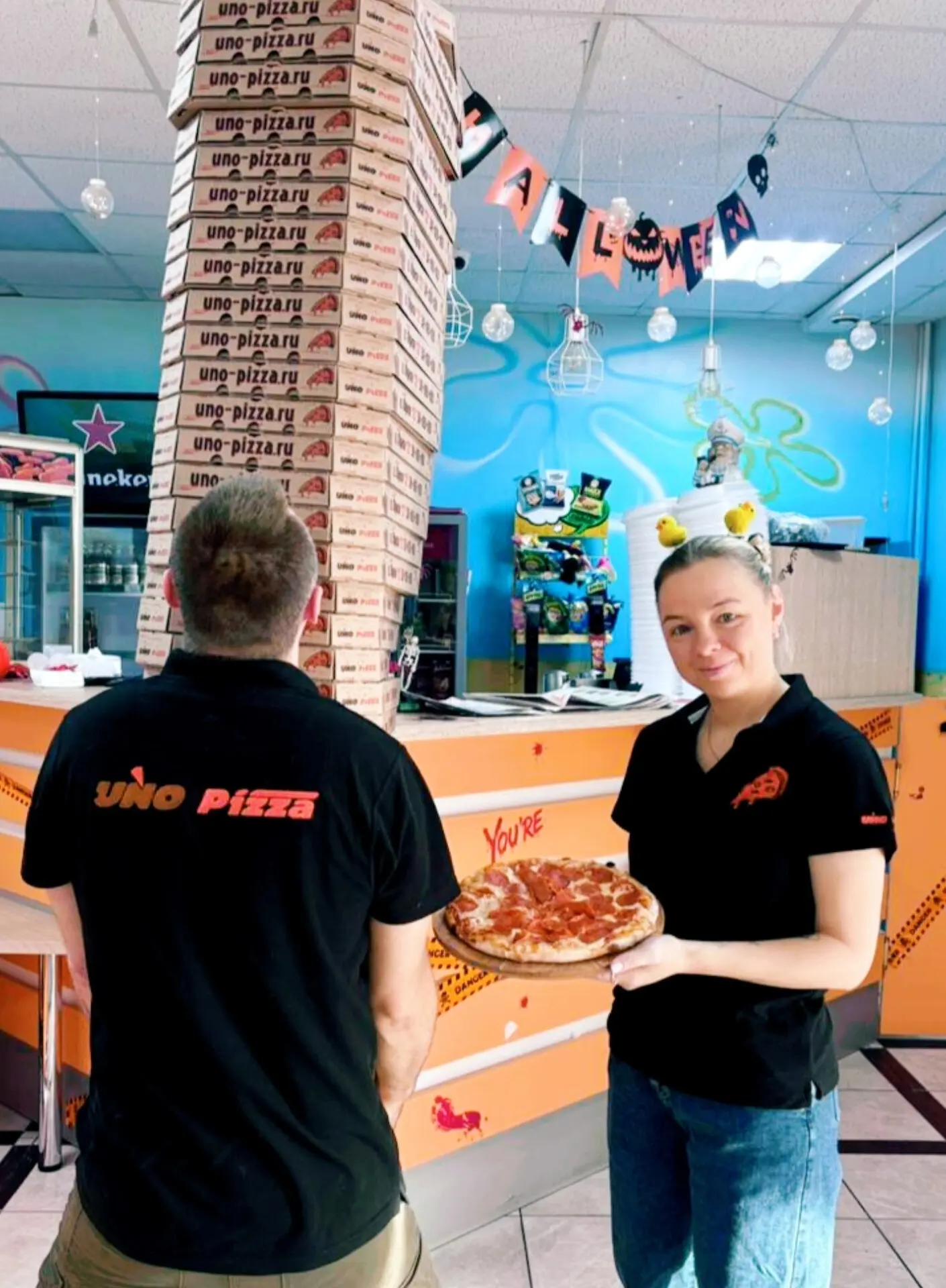200 "Пепперони 30 см" по 200 рублей в "Уно-пицца"!