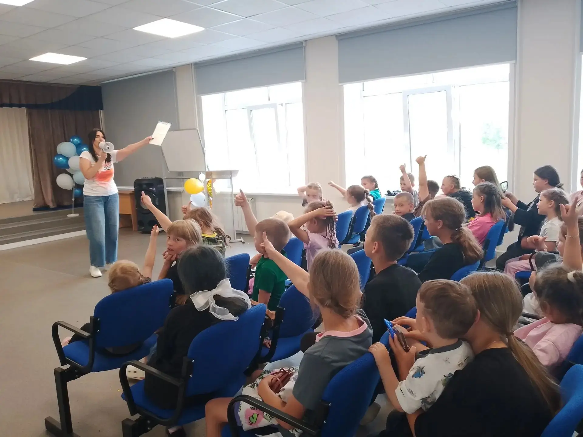 Сегодня в пришкольном лагере «Солнышко» состоялось торжественное закрытие смены «Орлята России»! ☀️
