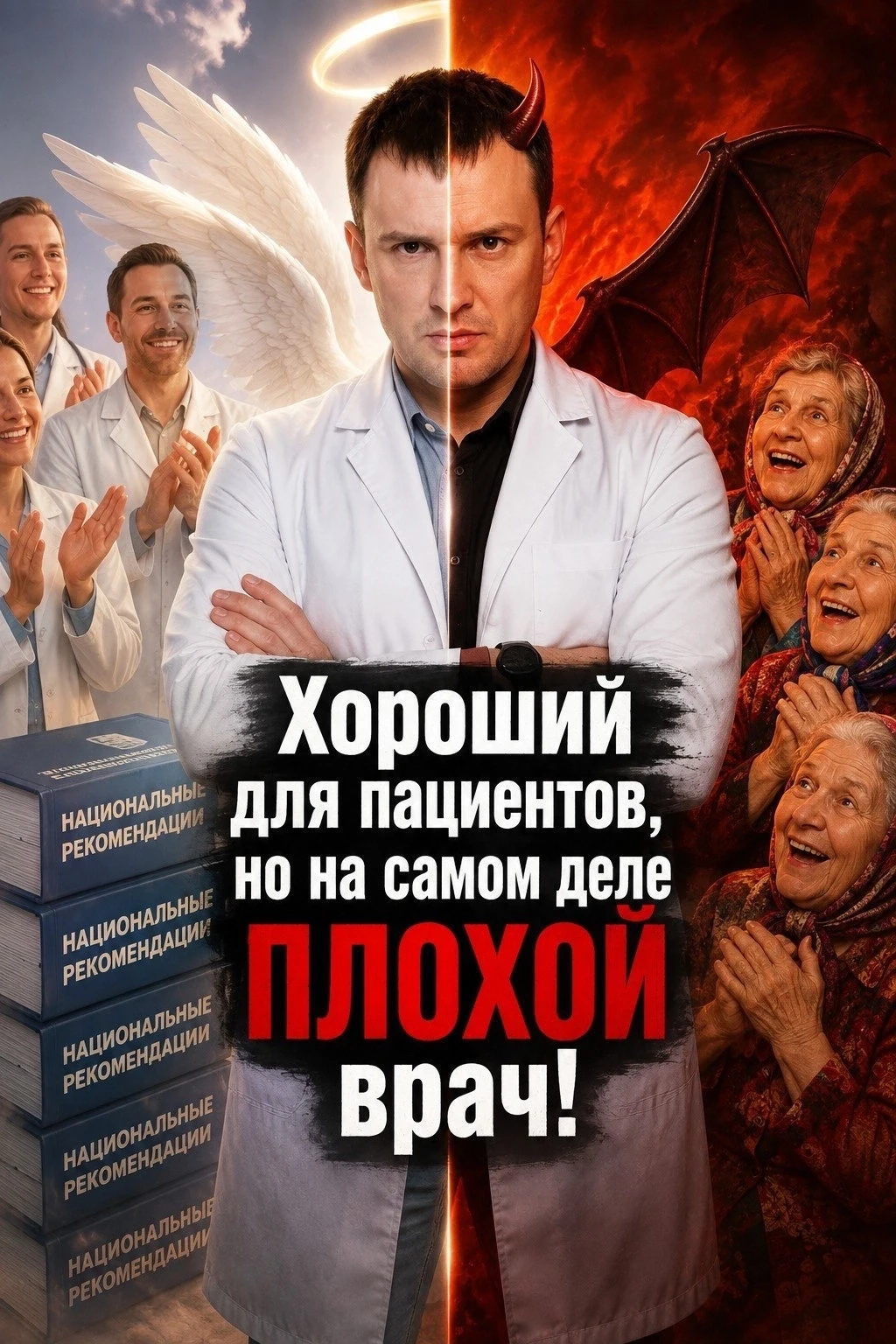 Как стать «хорошеньким» врачом для пациентов, но с точки зрения адекватной медицины НЕТ!